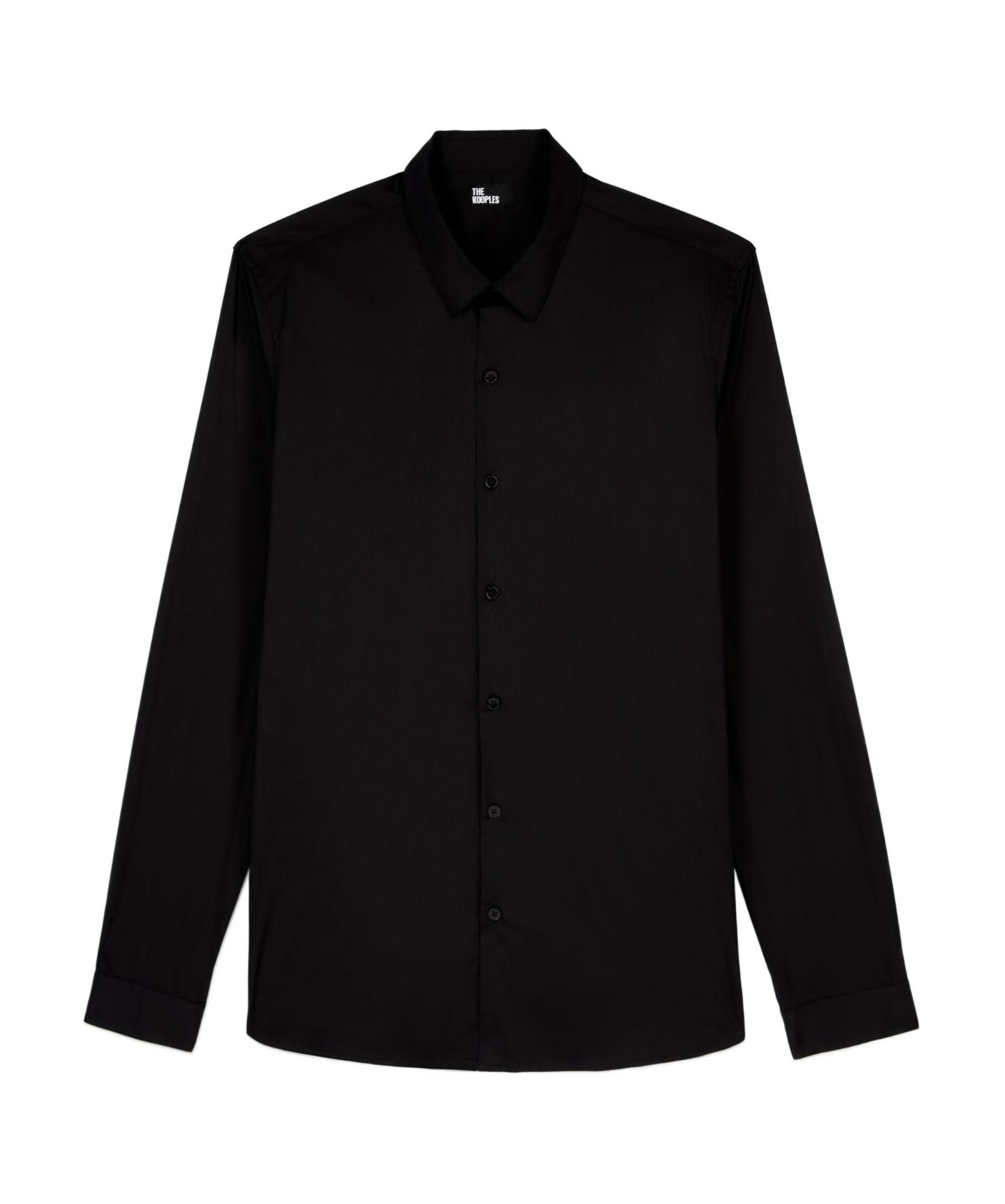 The Kooples Long-sleeved Shirt In Black