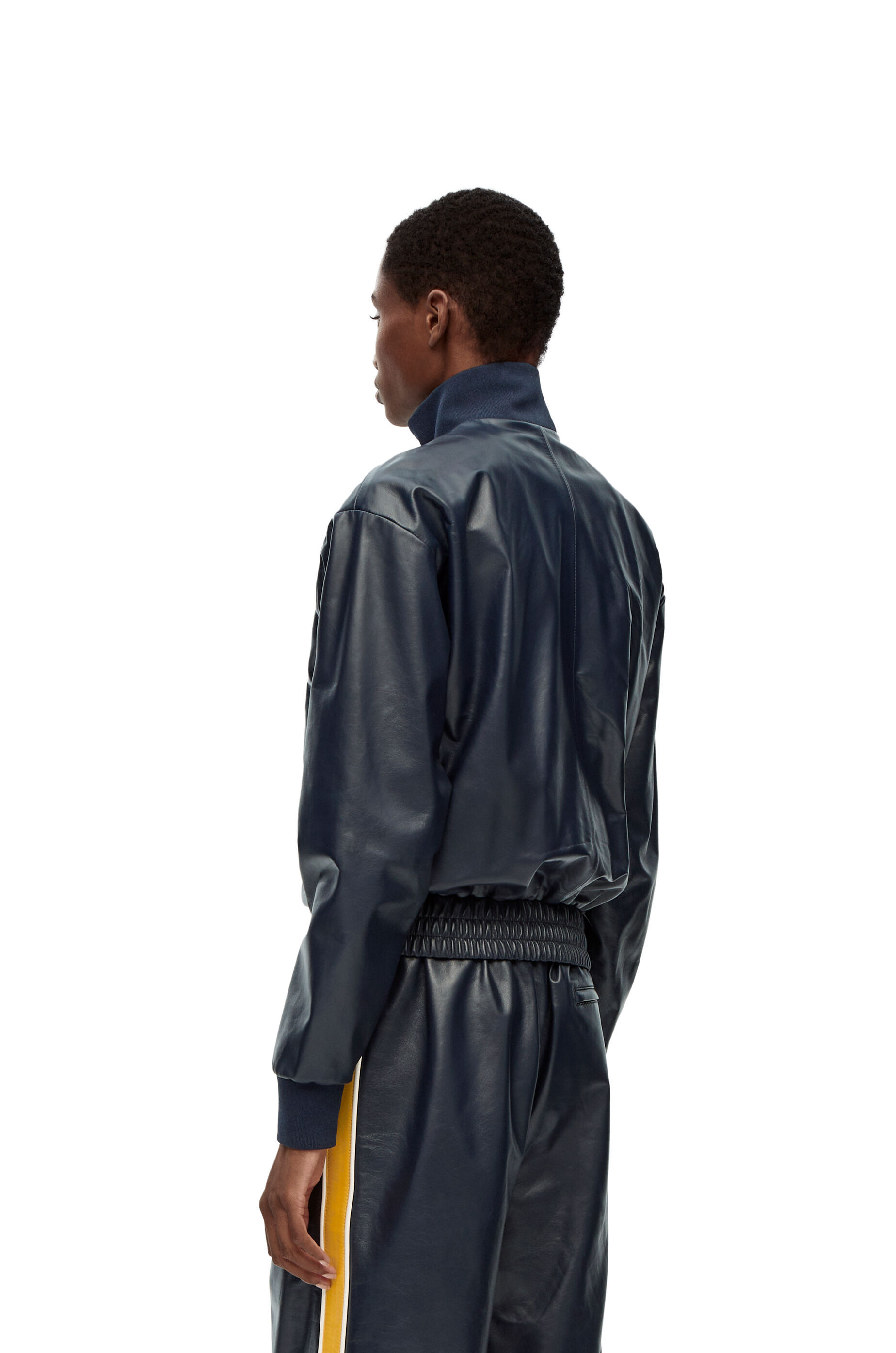 Loewe Zip-up Long-sleeved Jacket In Black