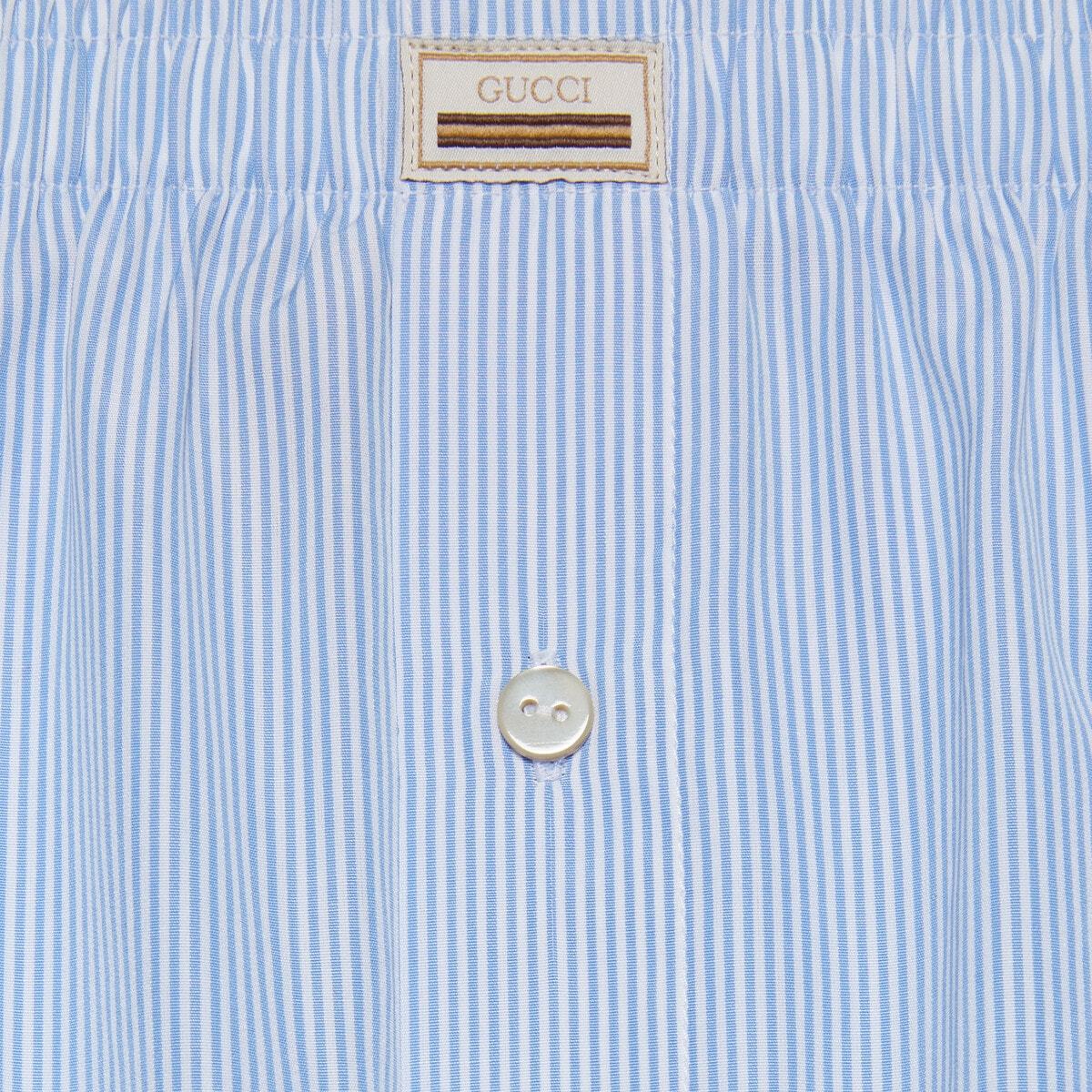 GUCCI LOGO-PATCH BOXERS