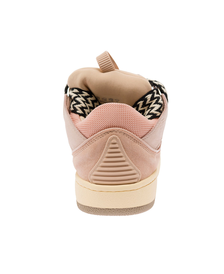 Lanvin Tie Casual Sports Shoes In Nude