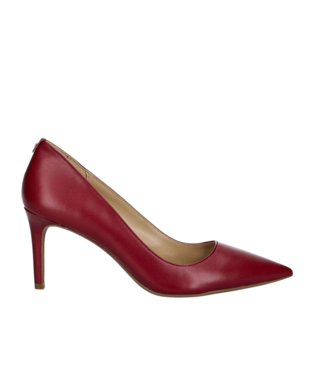 Michael Michael Kors Pointed High Heels In Burgundy