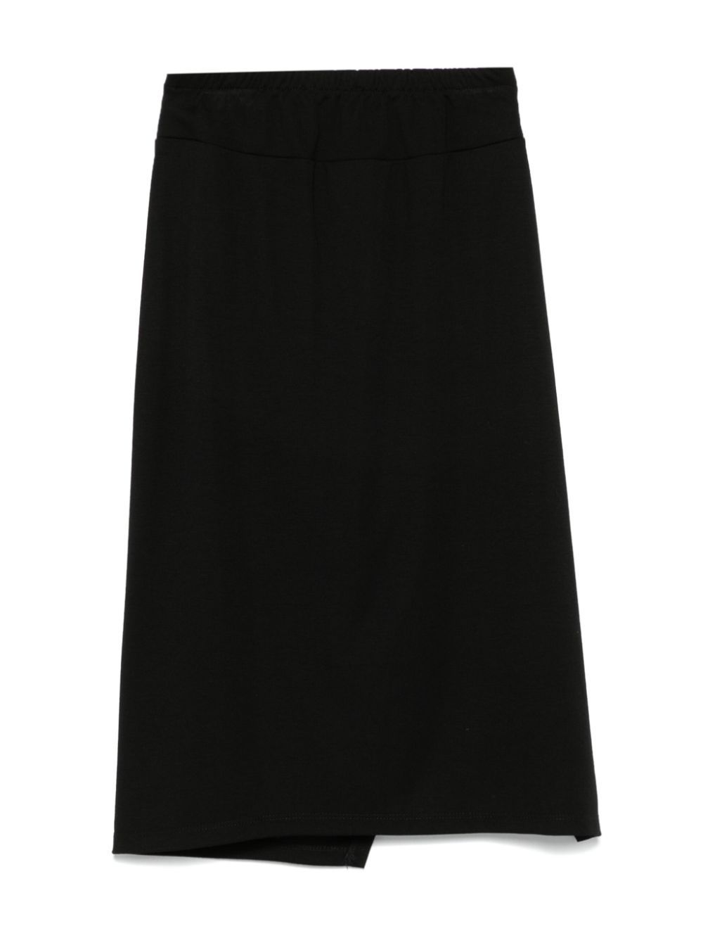 Monnalisa Twist-detail Skirt In Black