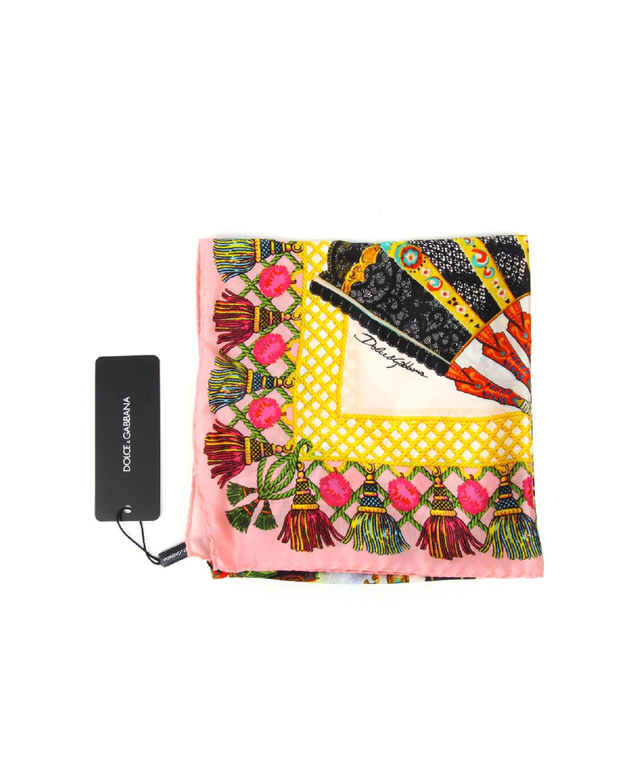 Dolce & Gabbana Printed Scarf In Multicolor