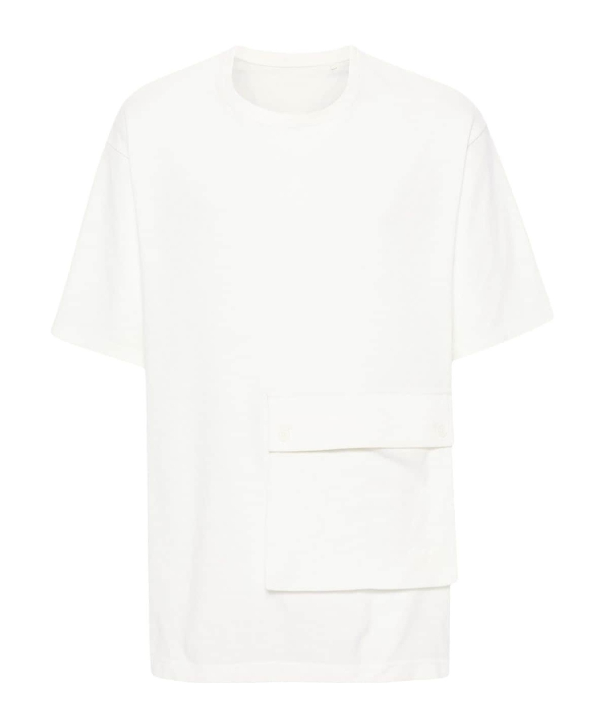 Y-3 Crepe Jersey T-shirt In White