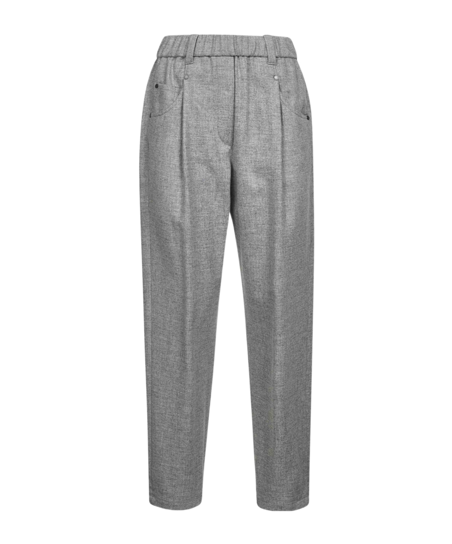 Brunello Cucinelli Elastic Waist Casual Pants