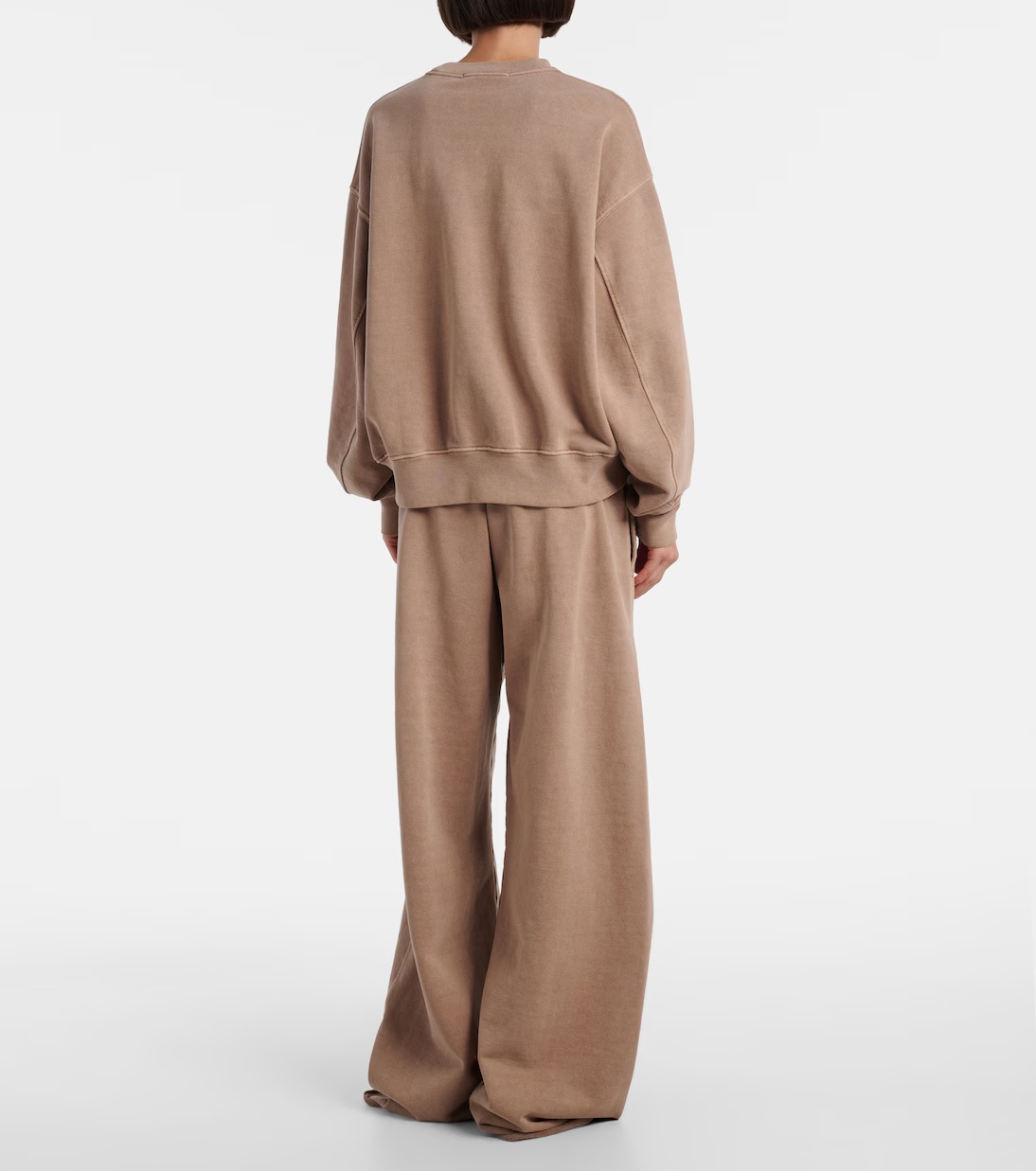 Slvrlake Cotton Jersey Sweatshirt In Brown