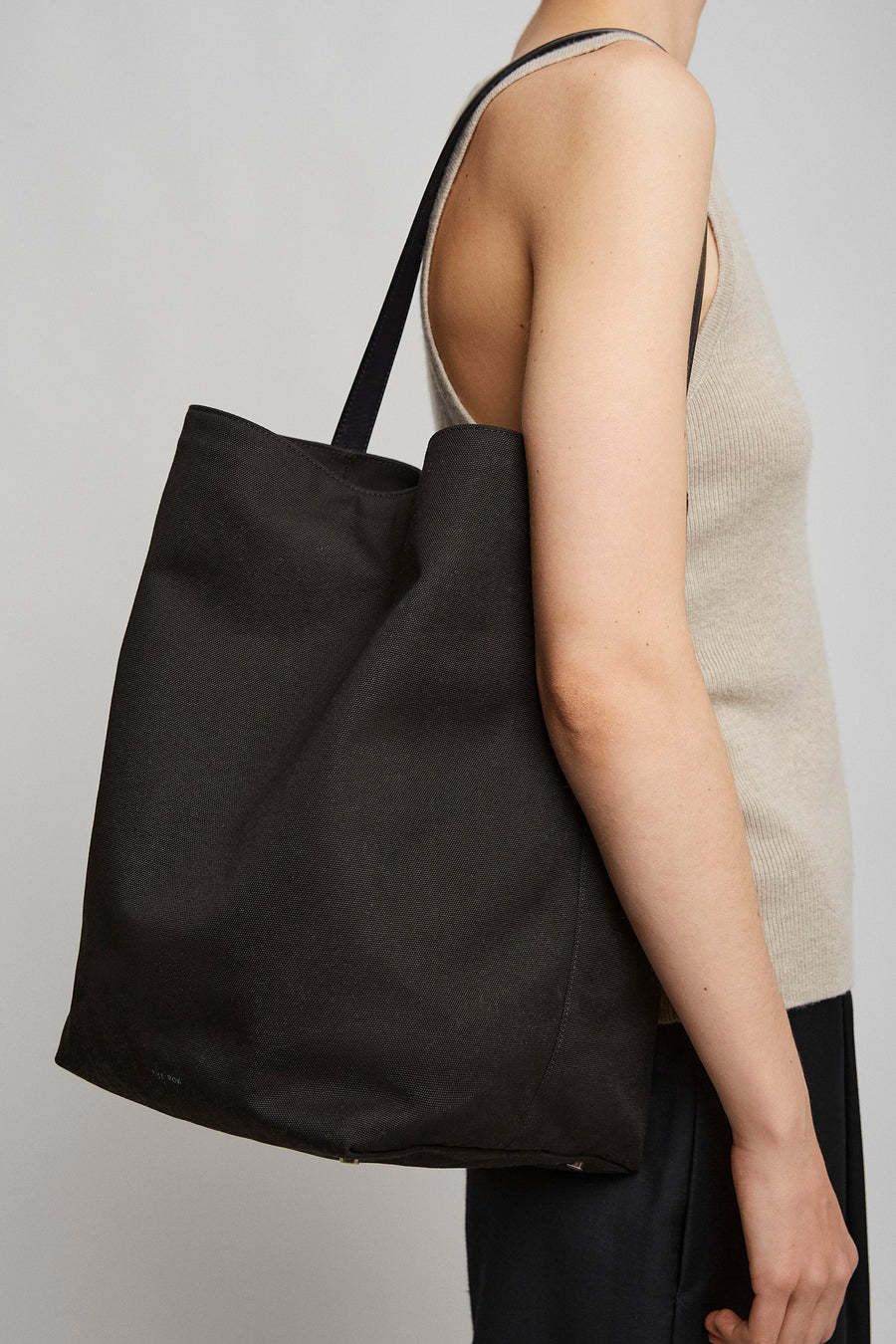 The Row N/s Shoulder Bag In Black