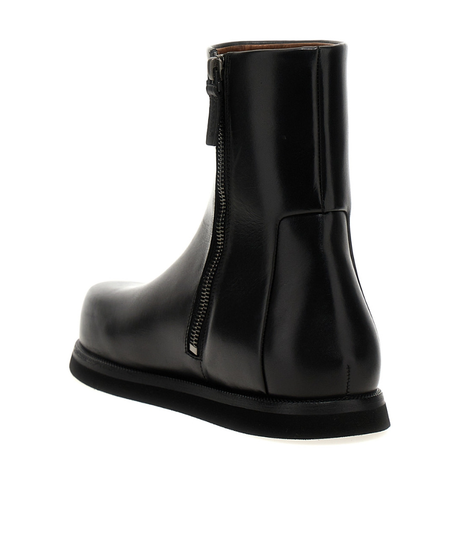 Marsèll Accom Round-toe Boots In Black
