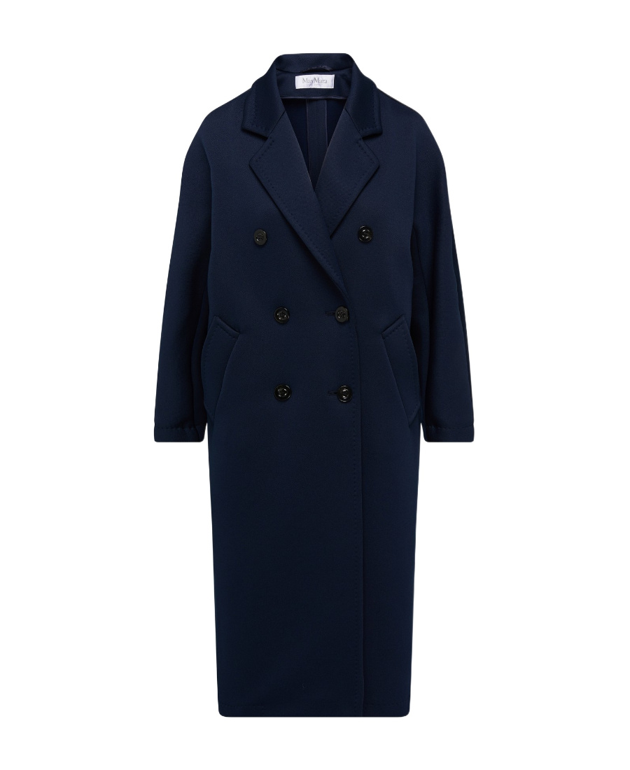 Max Mara Canasta Reversible Trench Coat In Black