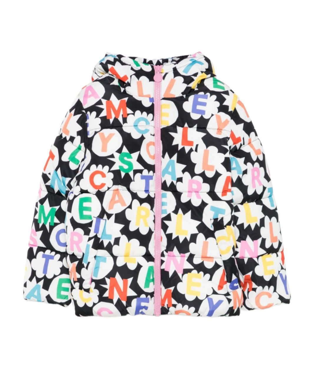 Stella Mccartney Logo Printed Jacket In White
