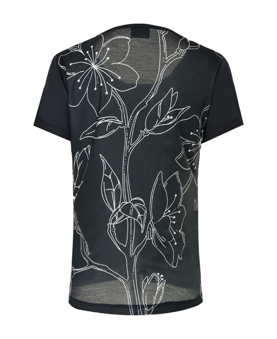 EMPORIO ARMANI PRINTED SHORT-SLEEVED T-SHIRT
