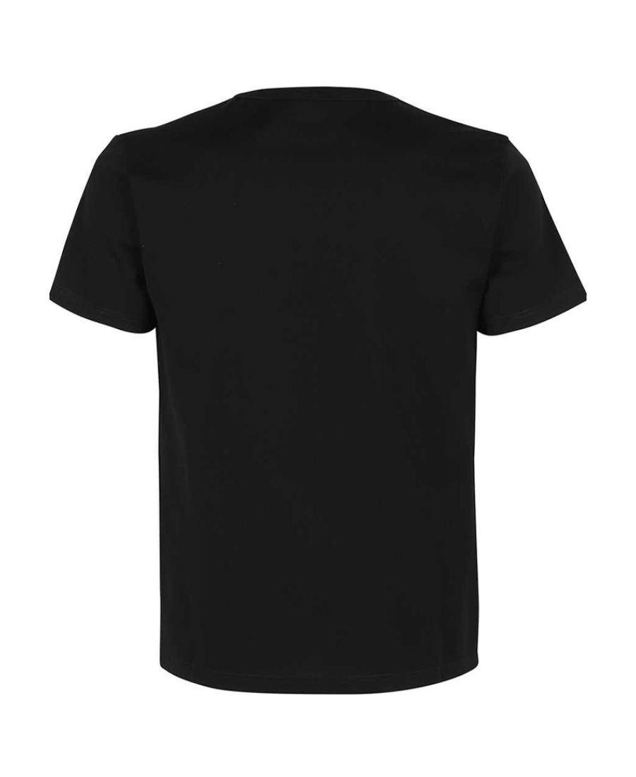 Mcq By Alexander Mcqueen Skull-studded Cotton T-shirt In Black