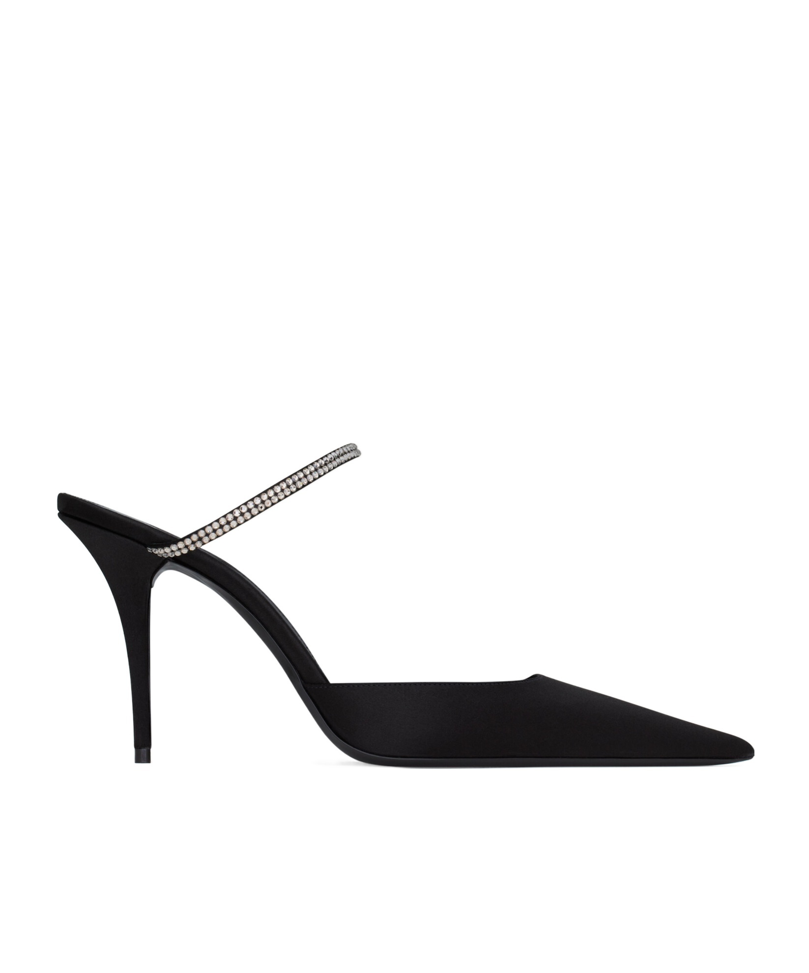 SAINT LAURENT SAINT LAURENT BARBARA EMBELLISHED POINTED TOE PUMPS