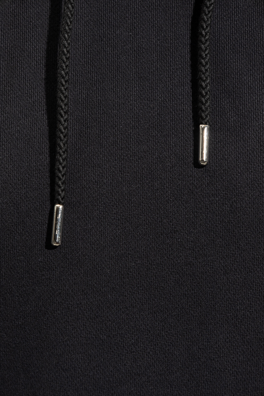 Norse Projects Logo-patch Long-sleeve Hoodie In Black