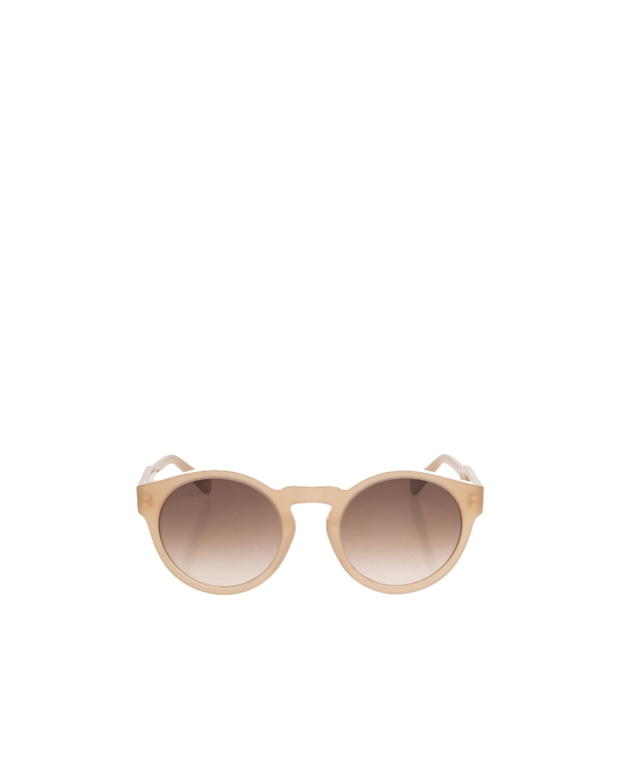 Chloé Eyewear Round Frame Sunglasses In Nude