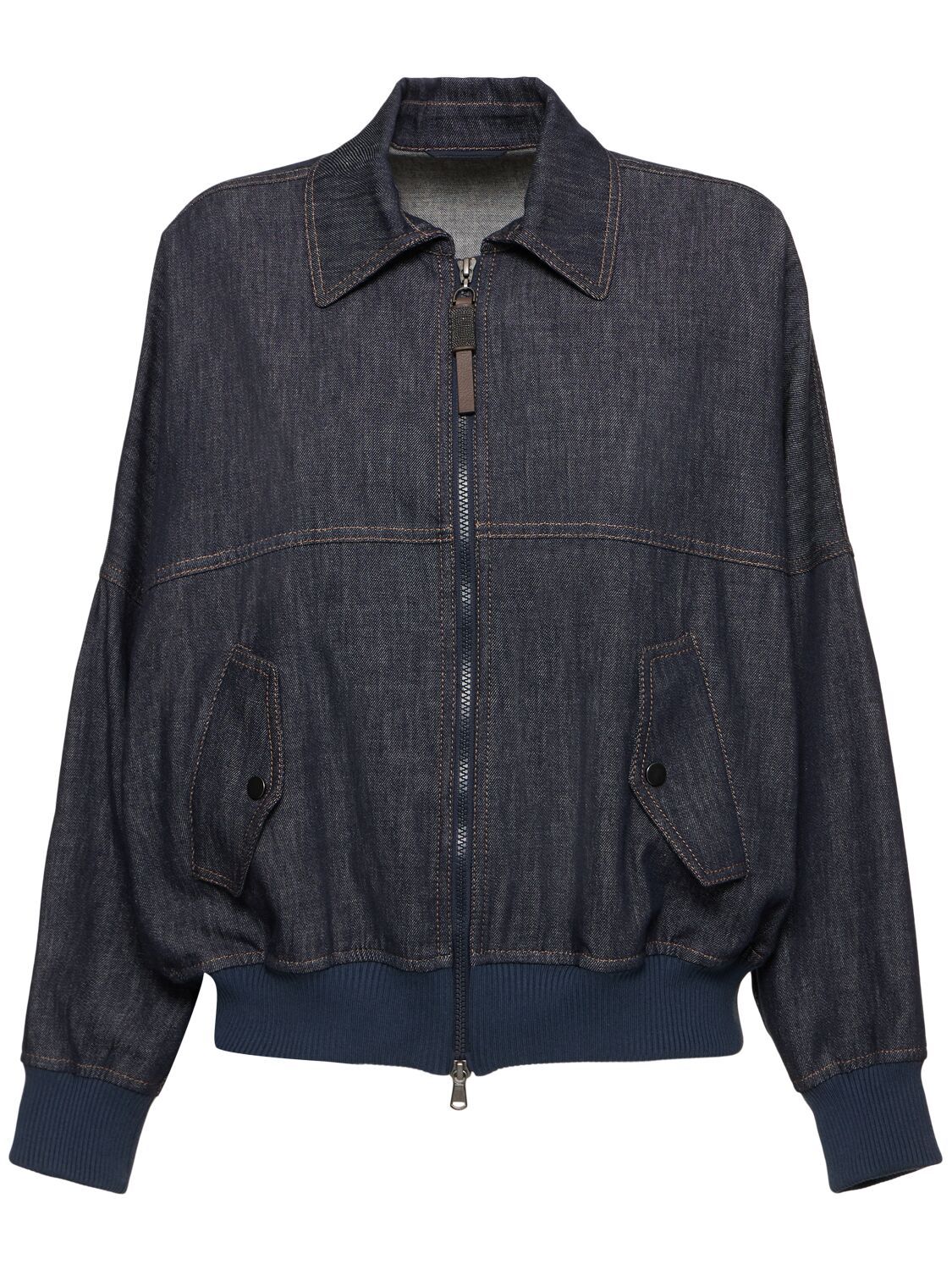 Shop Brunello Cucinelli Bomber Jacket