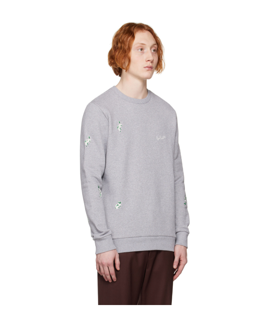 PAUL SMITH LOGO-EMBROIDERED SWEATSHIRT