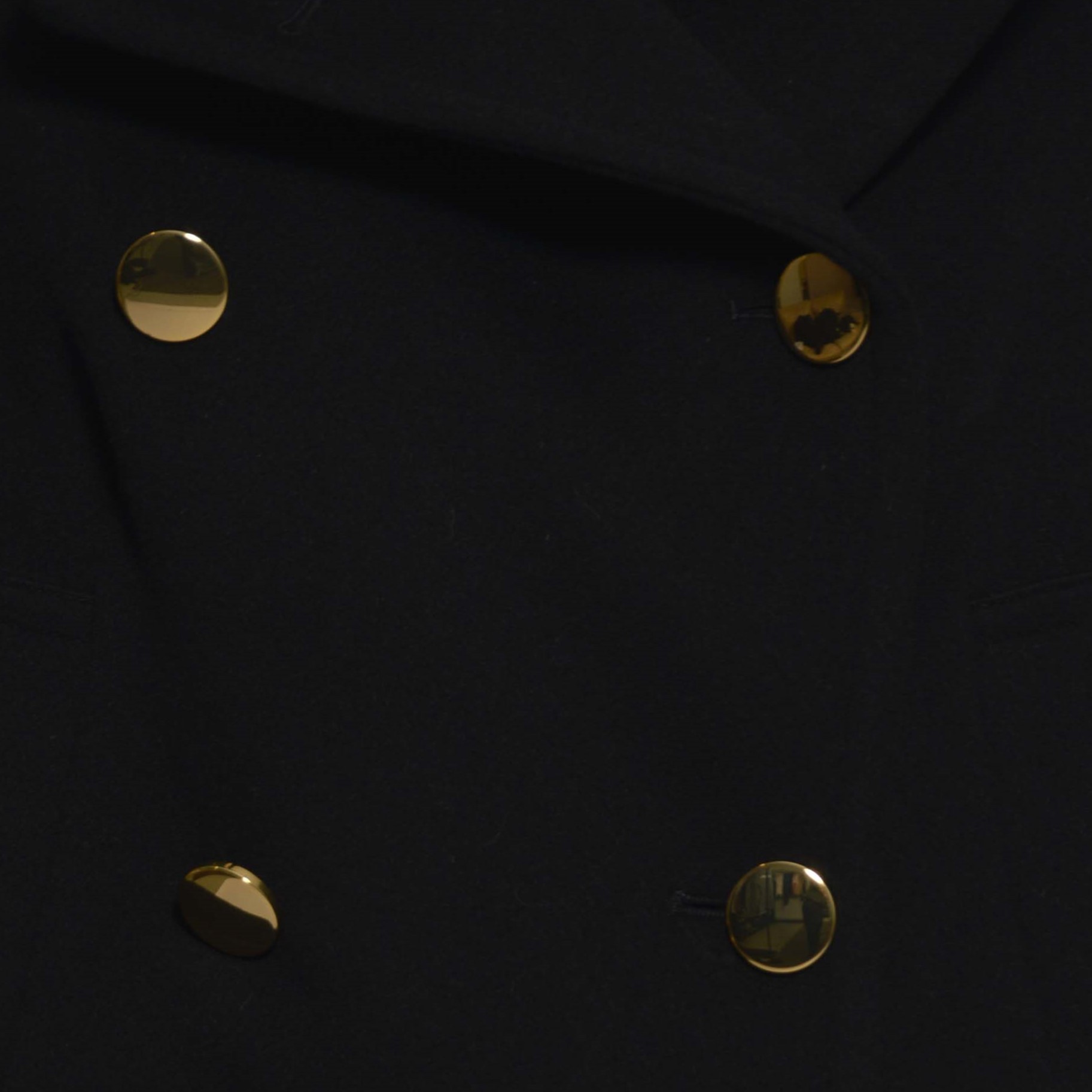Tagliatore Blanche Wool And Cashmere Black Coat In Black