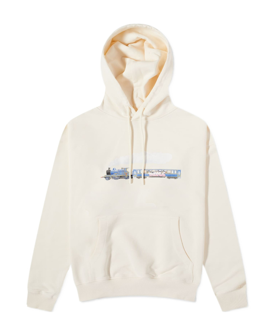 Drôle De Monsieur Long-sleeved Sweater In White