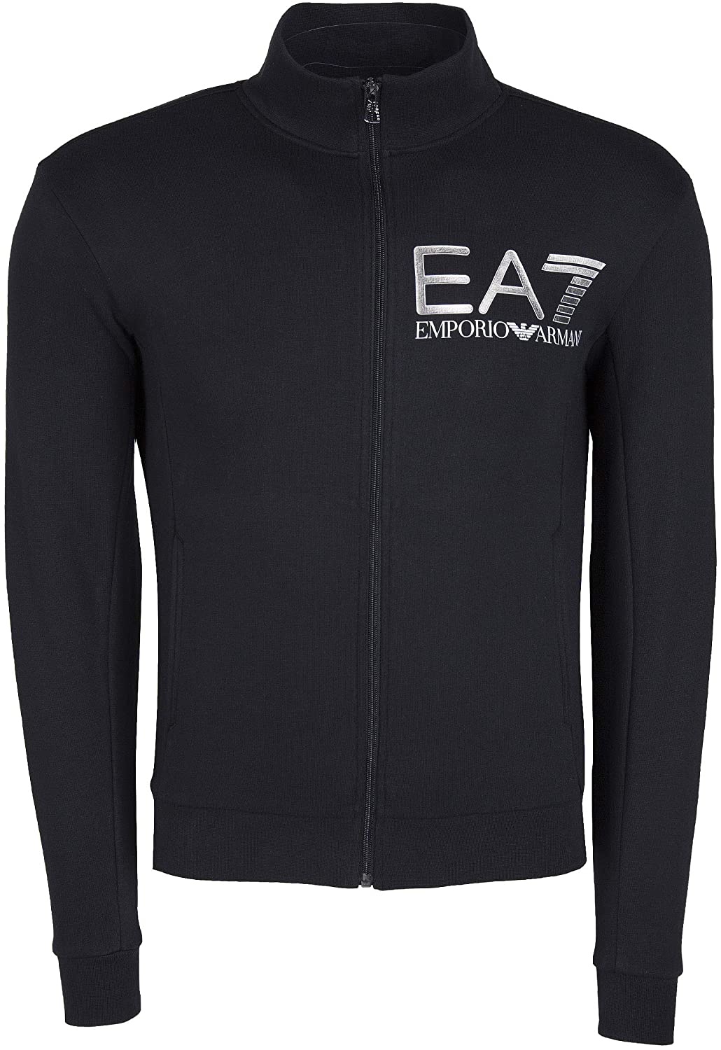 Ea7 Logo Details Sports Suit In Black