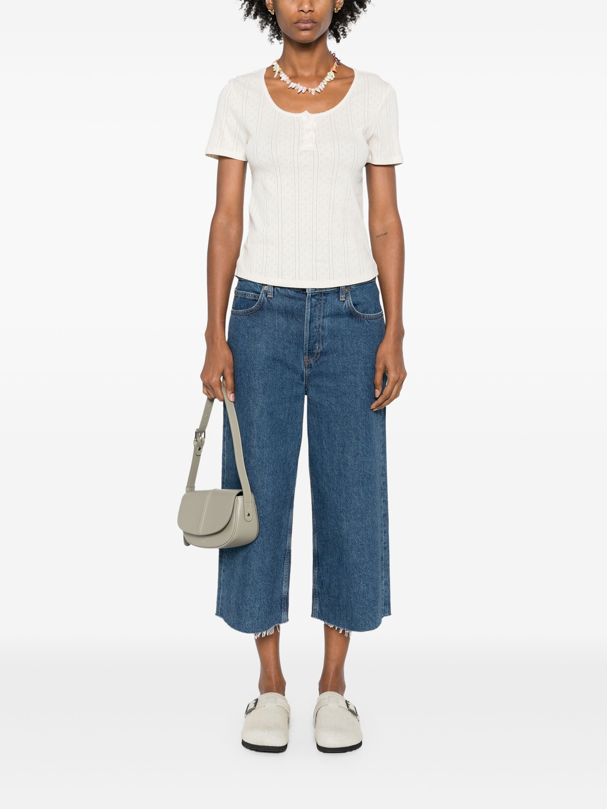 Apc A.p.c. T-shirt Luna Clothing In White
