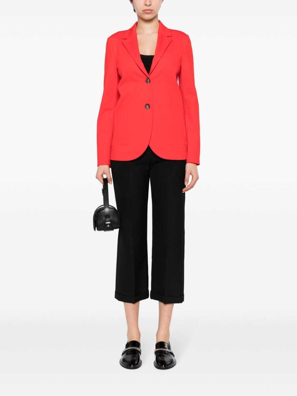 Shop Harris Wharf London Single-breasted Blazer In Orange