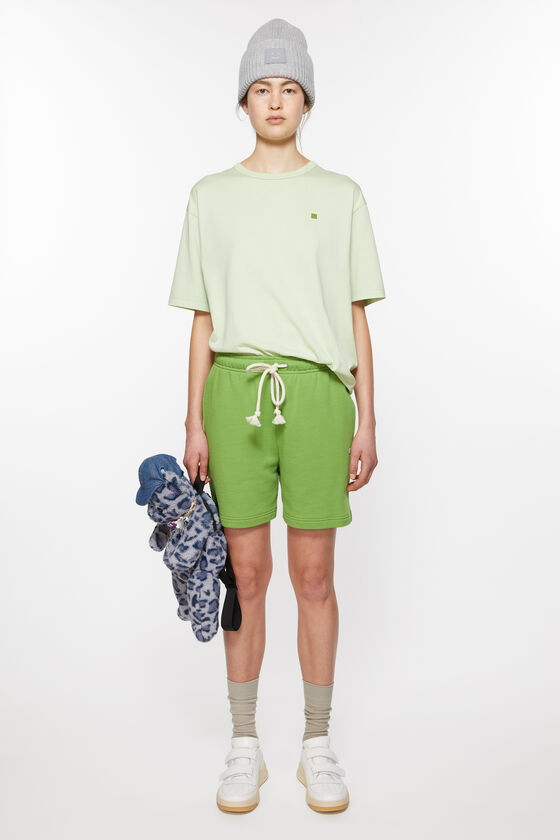 Shop Acne Studios Logo-plaque Leather Sneakers In White
