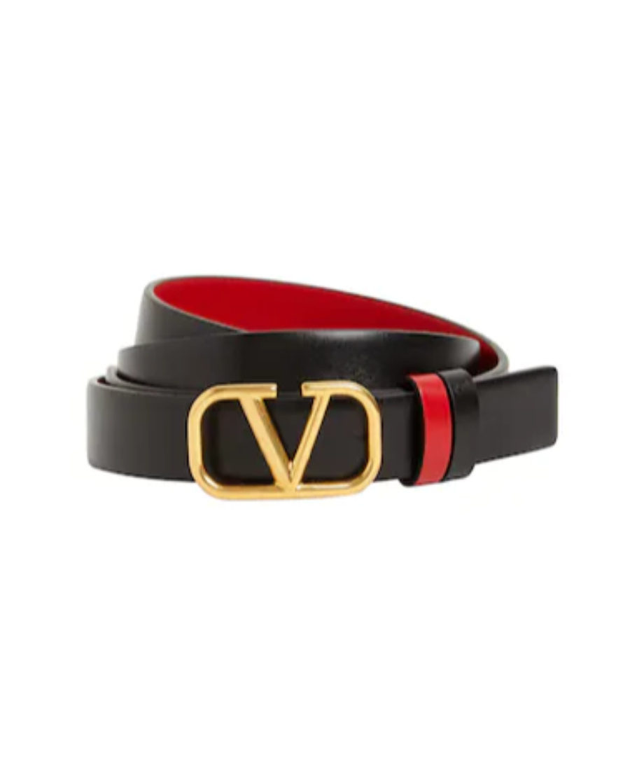 Valentino Garavani Two V Logo Belts
