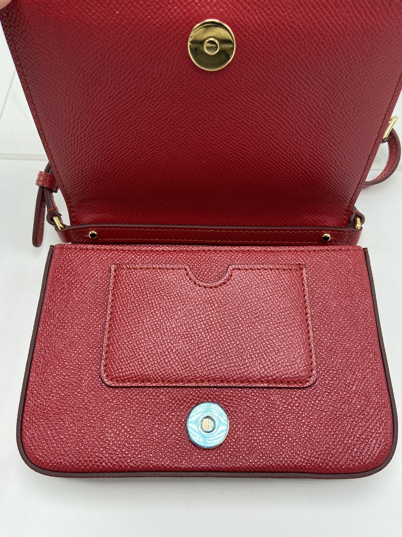 Dolce & Gabbana Flap Shoulder Bag In Red