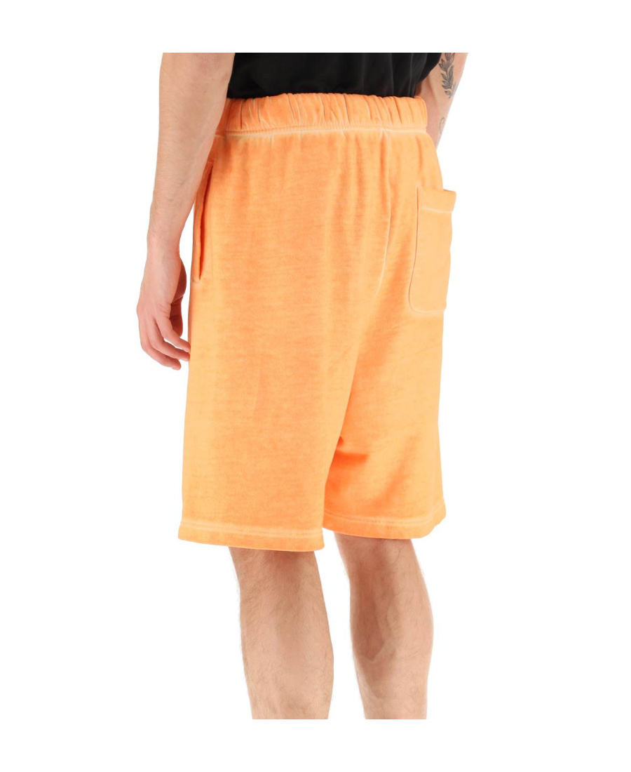 Marcelo Burlon County Of Milan Marcelo Burlon Sunset Cross Shorts In Orange