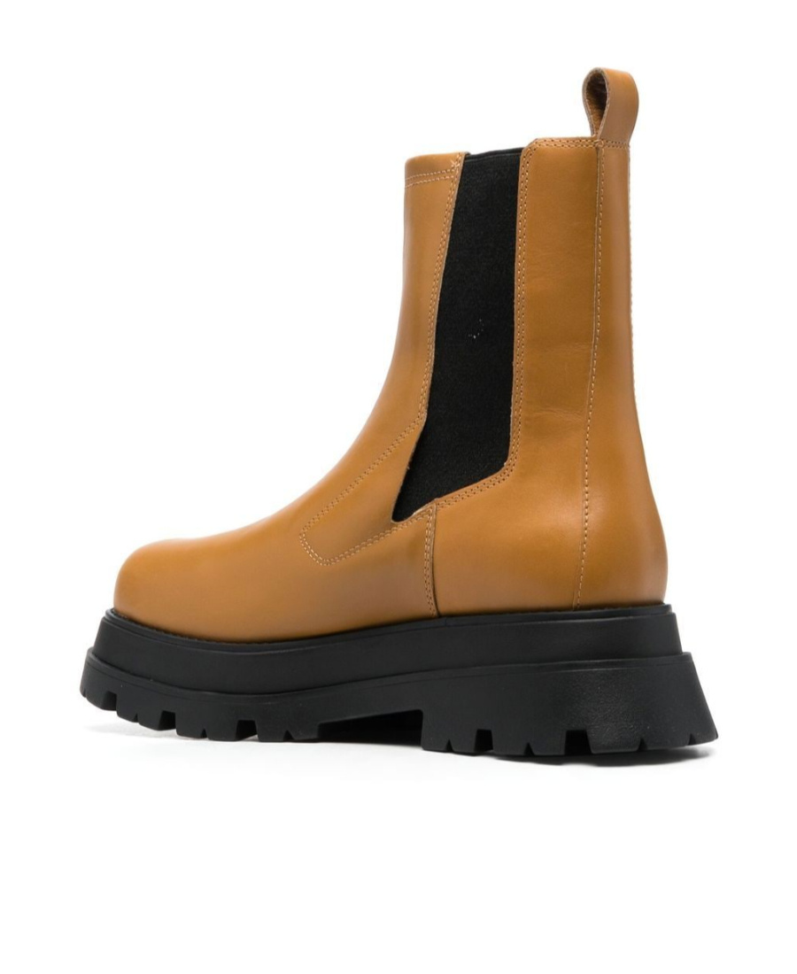 Ash Elite Studded Chunky Sole Boots In Black