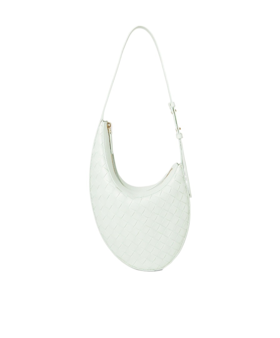 Bottega Veneta Small Drop Shoulder Bag In White