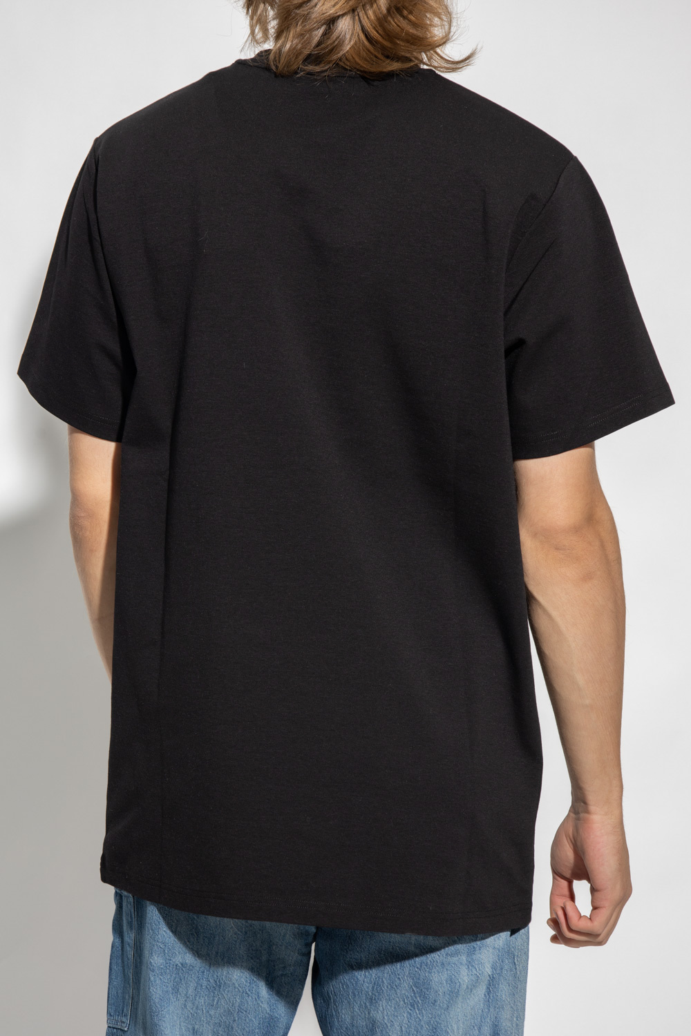 424 Graphic-logo-print T-shirt In Black