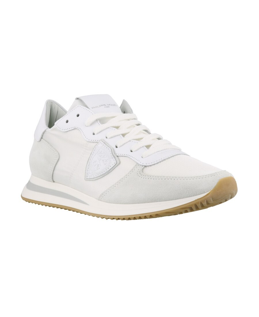Philippe Model Tropez Panelled Low-top Sneakers In White