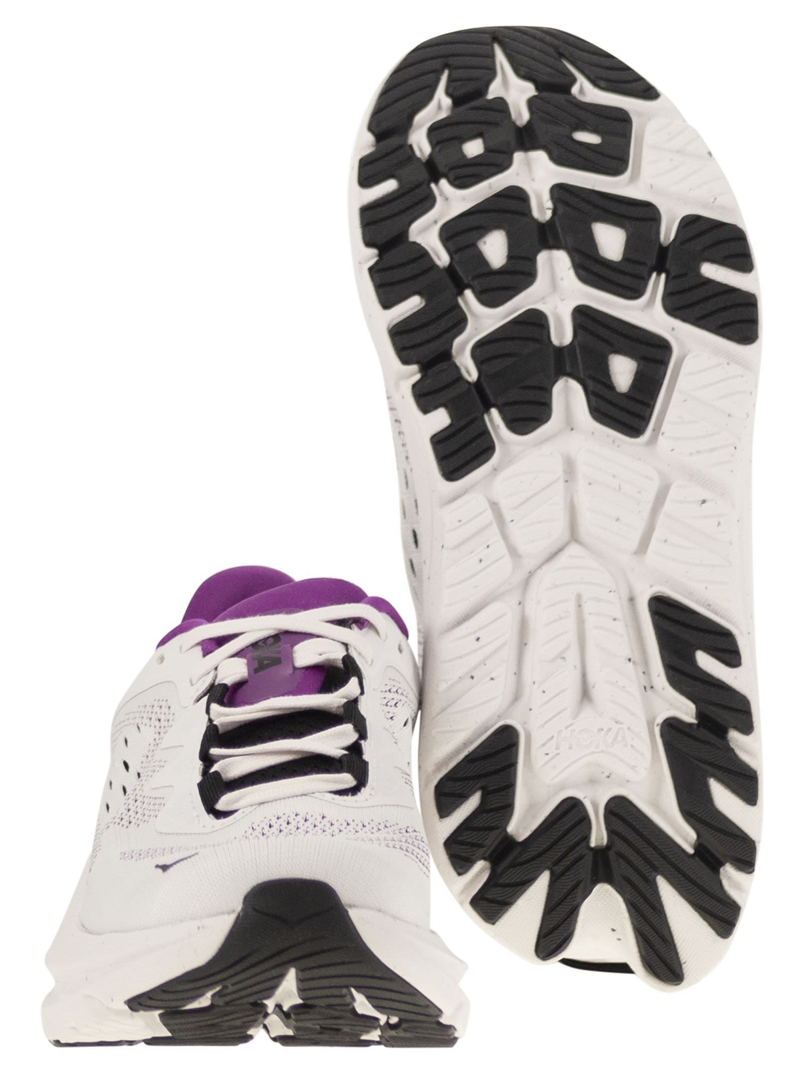 Shop Hoka Lace Up Sneakers In White