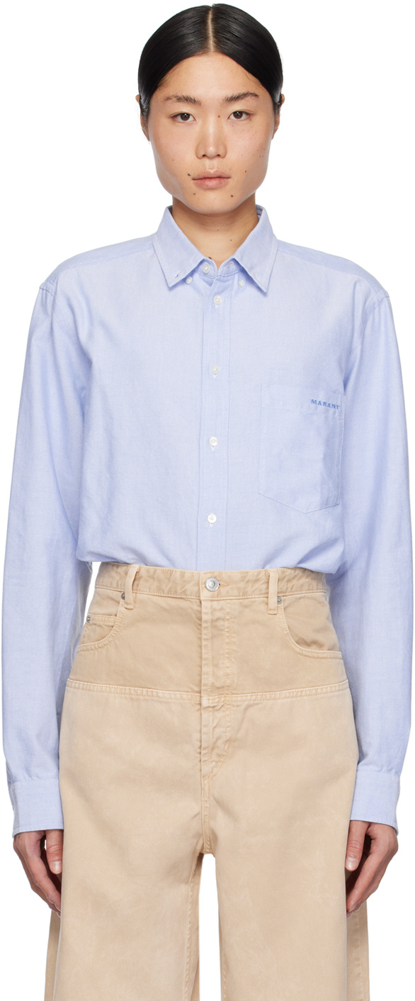 Isabel Marant Jasolo Shirt In Blue