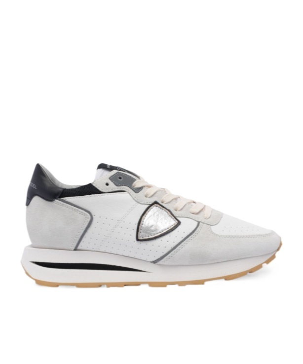 Philippe Model Laced Sneakers In White