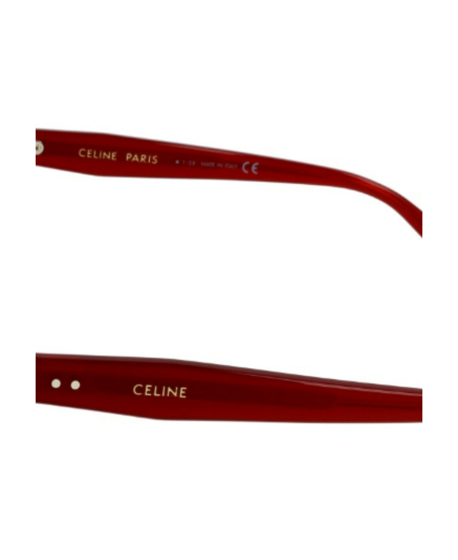 Celine Colored Lens Sunglasses In Red