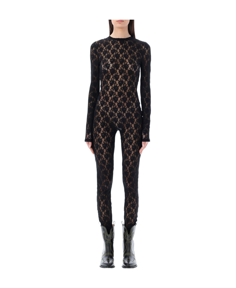 Heron Preston Lace-detail Jumpsuit