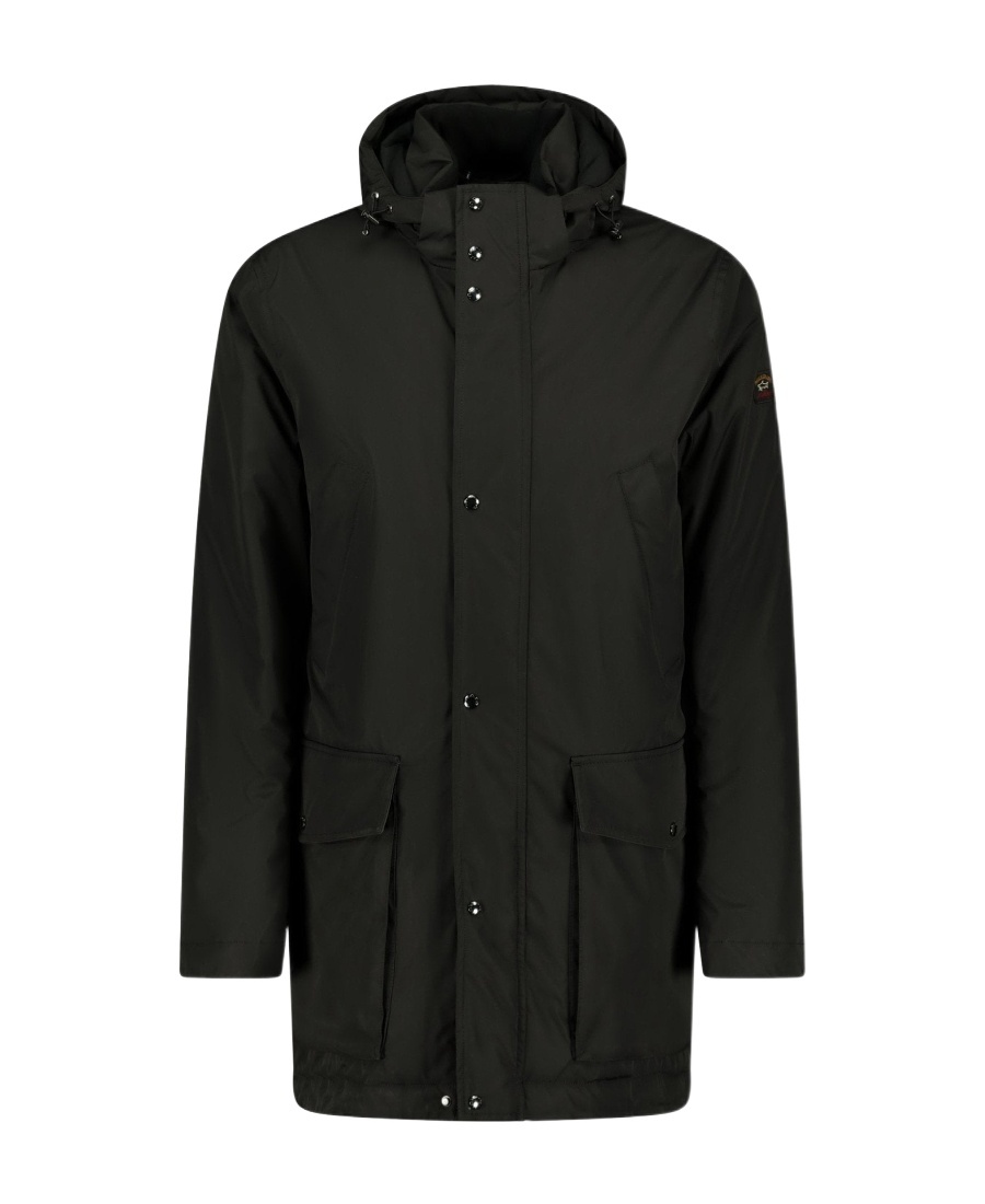 Paul & Shark Emblem Cotton Suit In Black
