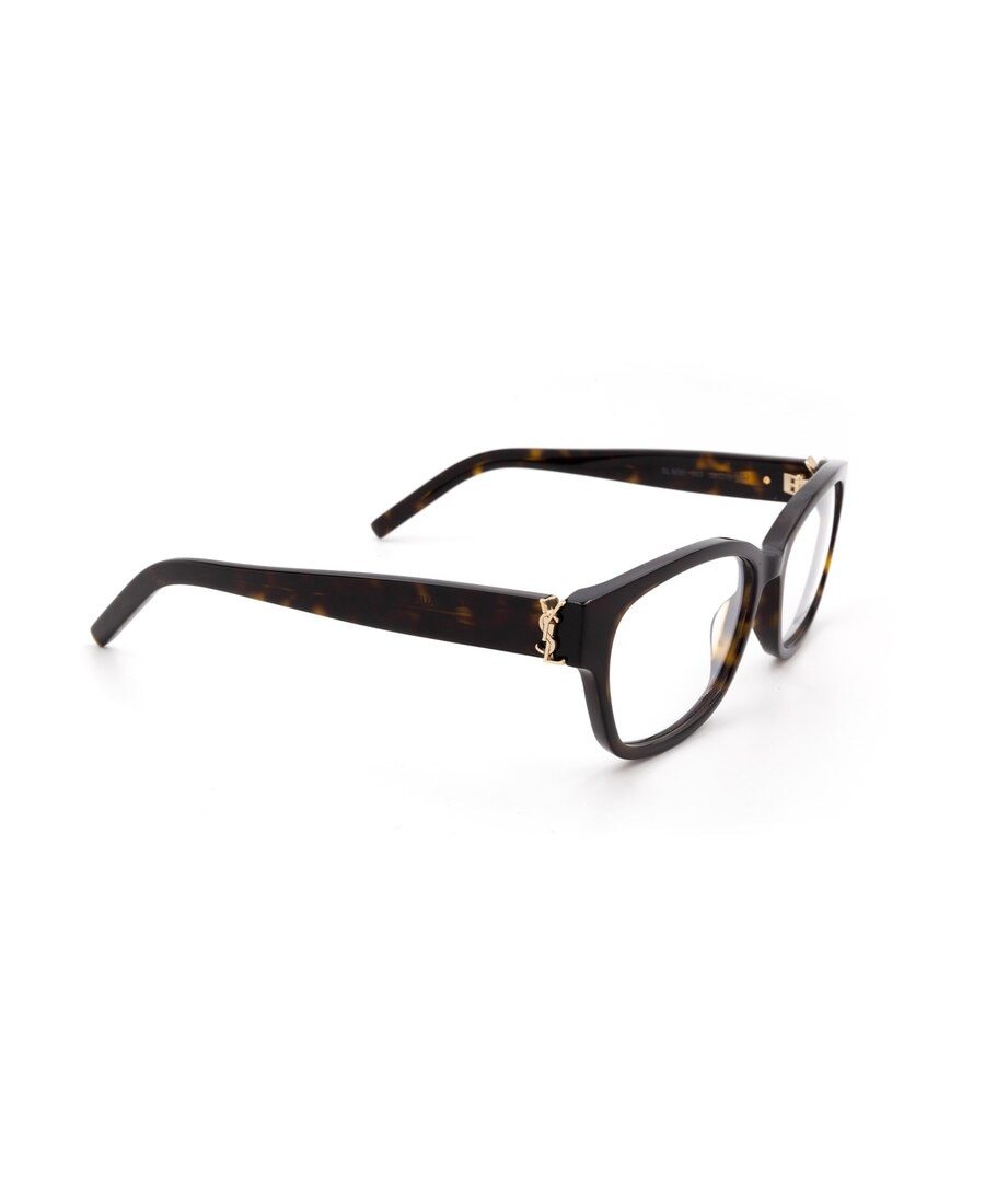 Saint Laurent Logo Flat Mirror In Black