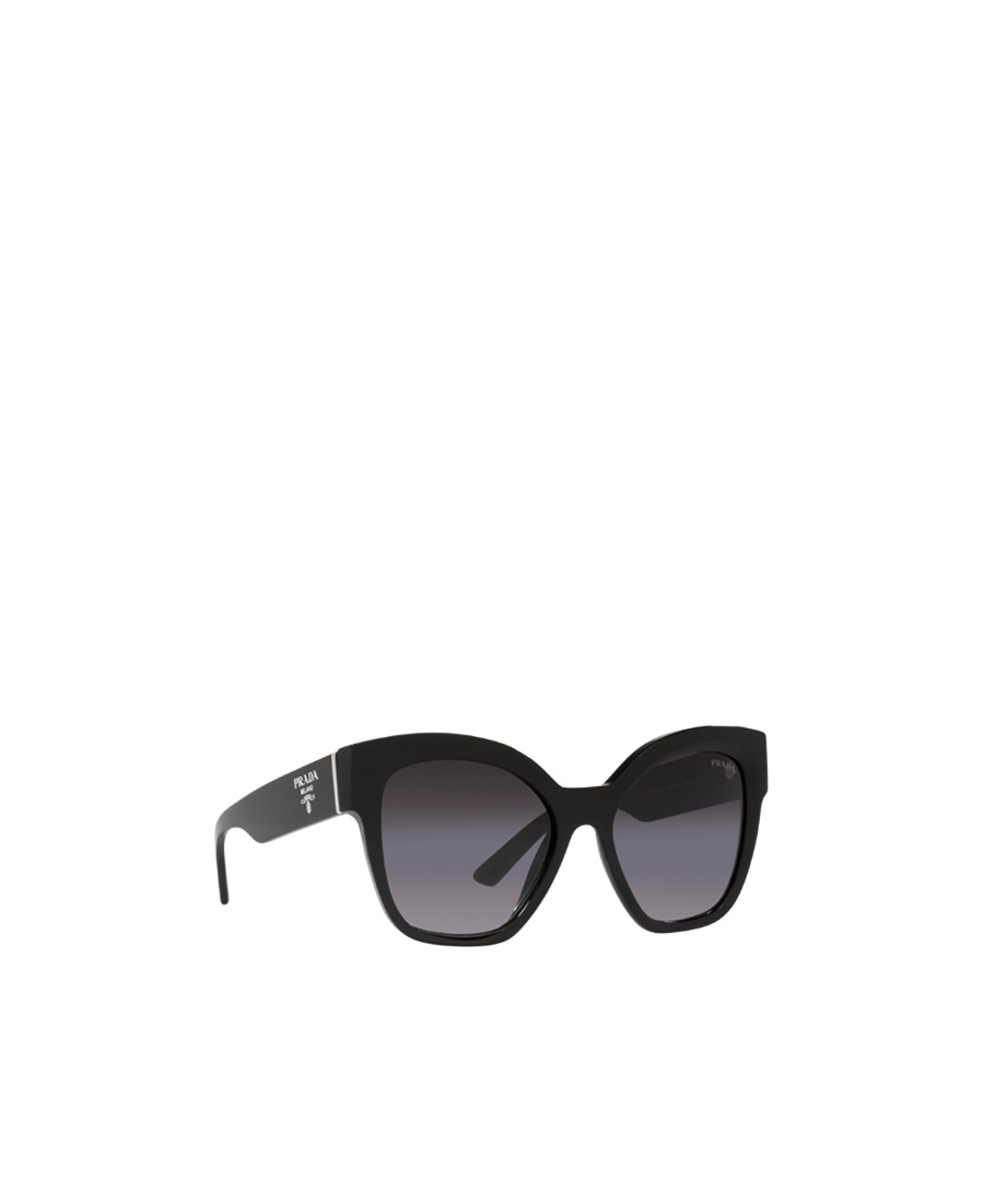 Shop Prada Butterfly-frame Sunglasses In Black