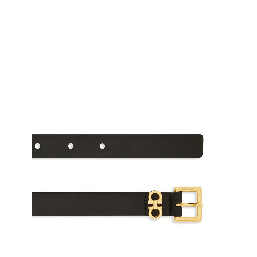 Ferragamo Fixed Belt With Double Gancini