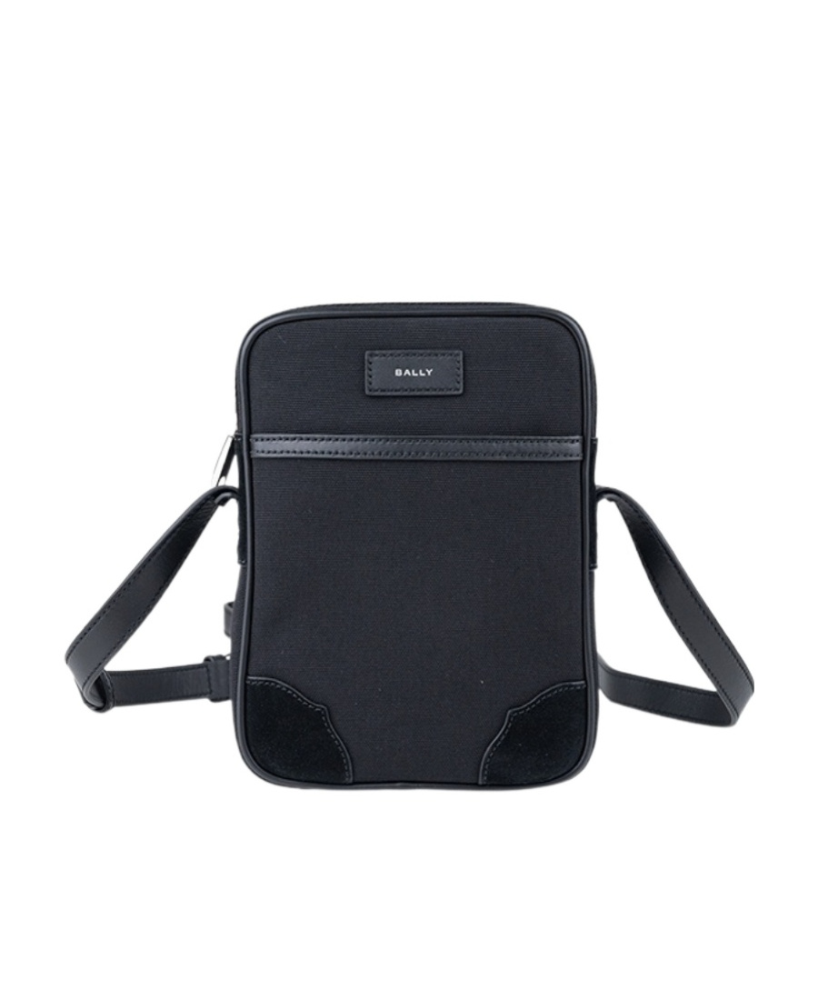 Bally Logo Logo Satchel Bag In Black