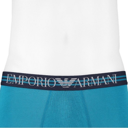Emporio Armani Three-piece Suit Of Logo Underwear In Black