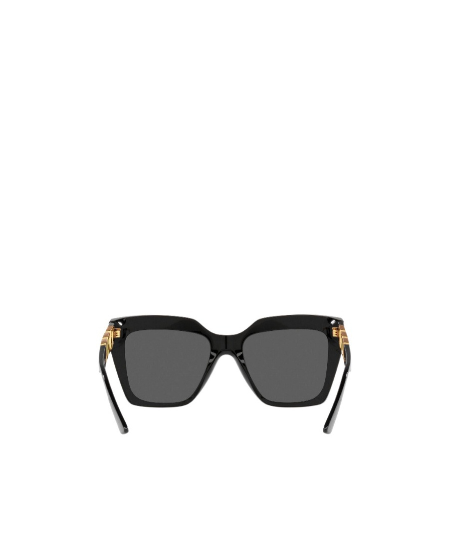 Versace Eyewear Square Frame Sunglasses In Gray