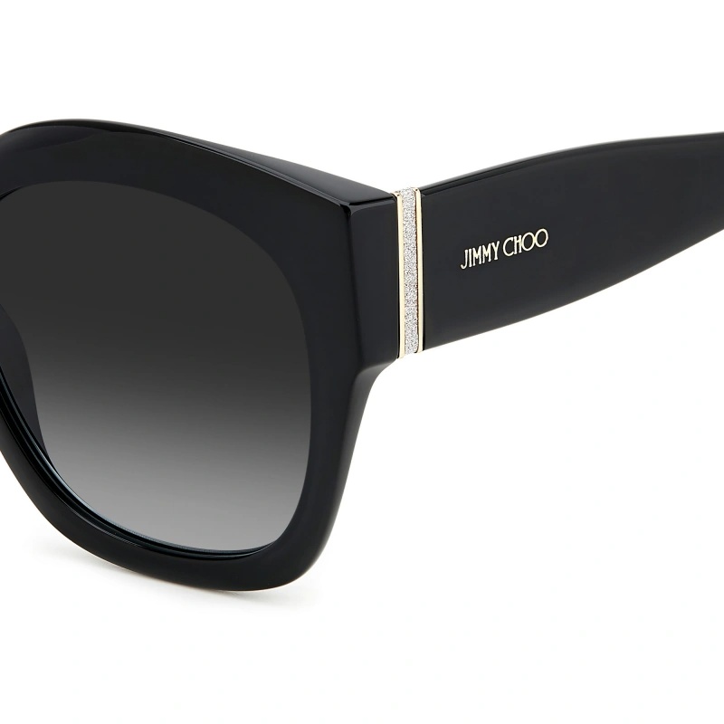 Jimmy Choo Eyewear Square-frame Sunglasses In Black