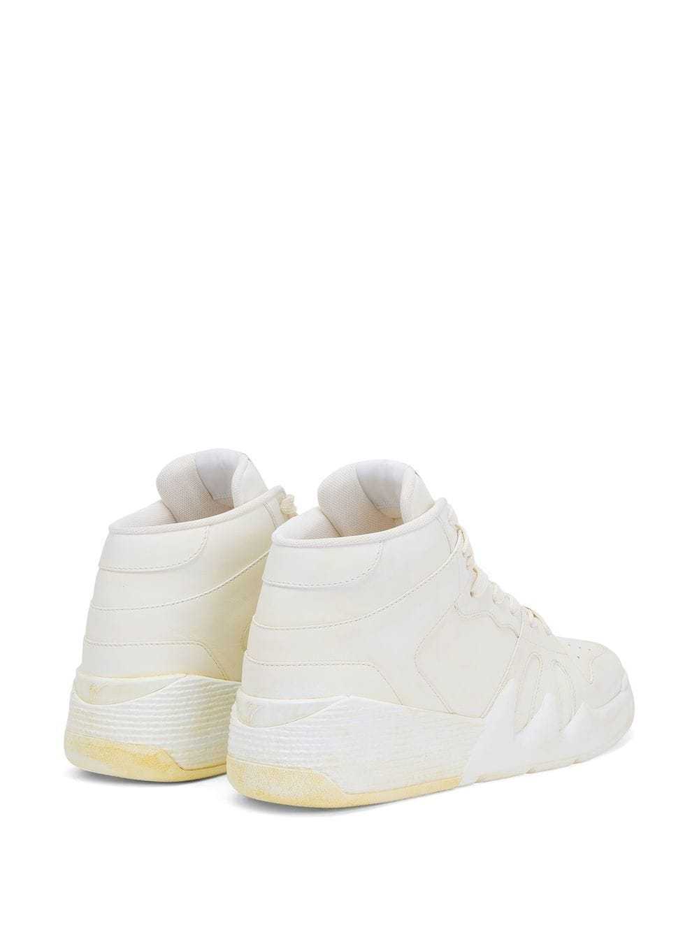 Giuseppe Zanotti Talon High-top Sneakers In White