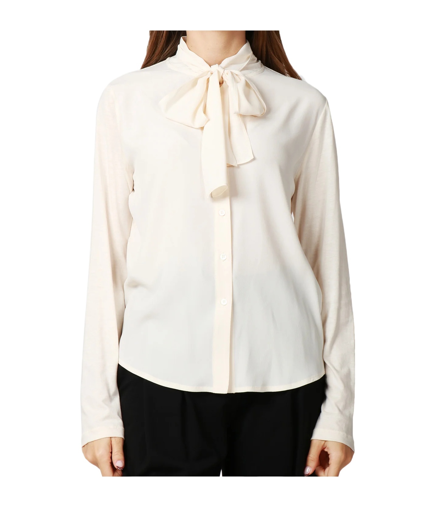 Seventy Tie Shirt In White