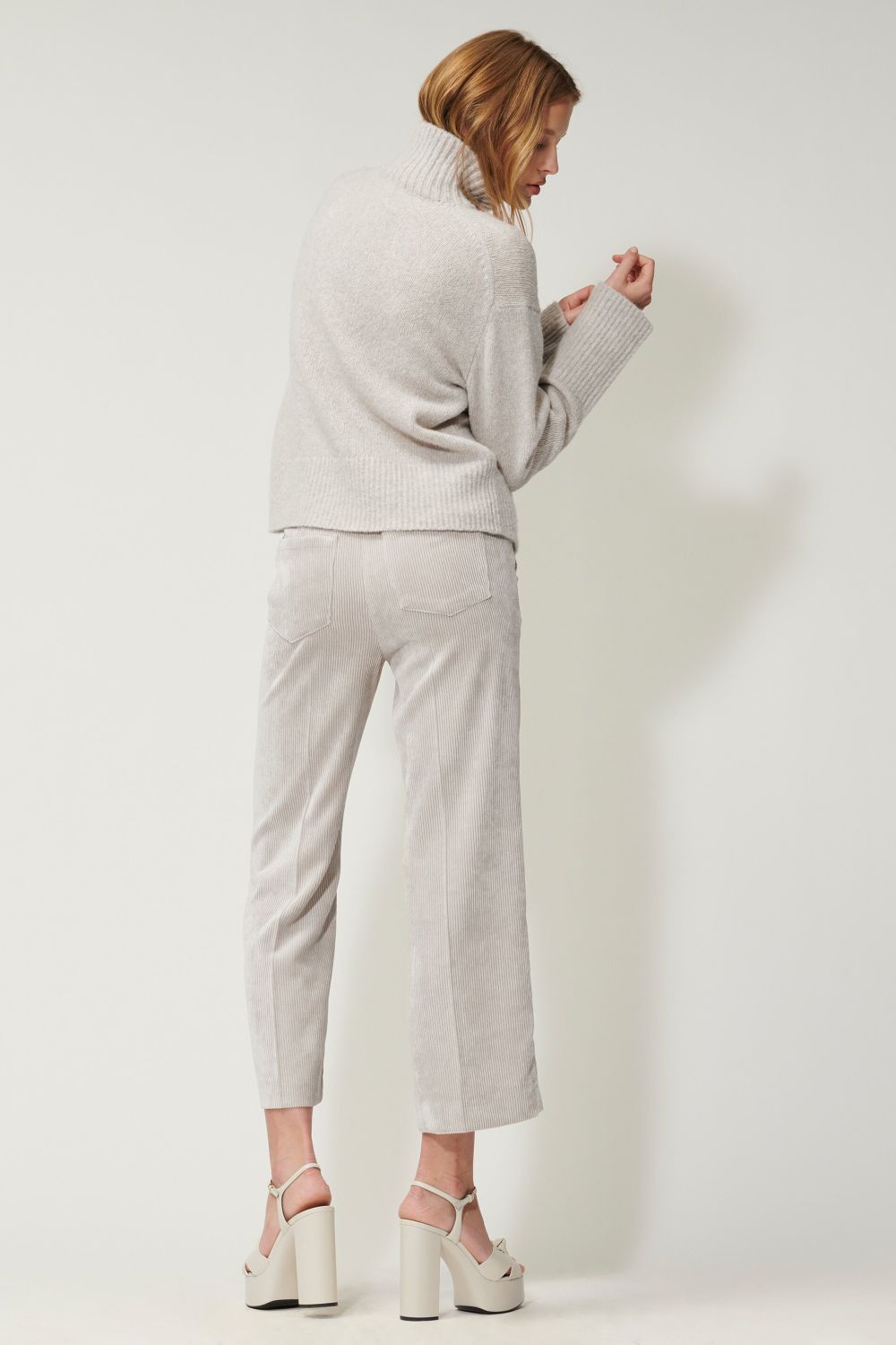 LUISA CERANO HIGH-NECKED WOOL SWEATER